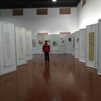 重慶書畫展覽掛畫展示架 一站式工廠直銷與專業(yè)展覽展示服務(wù)